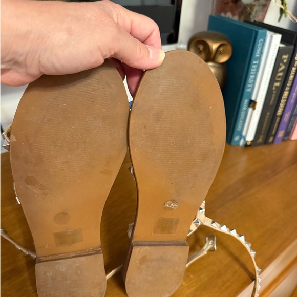 Steve Madden Tan Studded Sandals - Picture 5 of 5